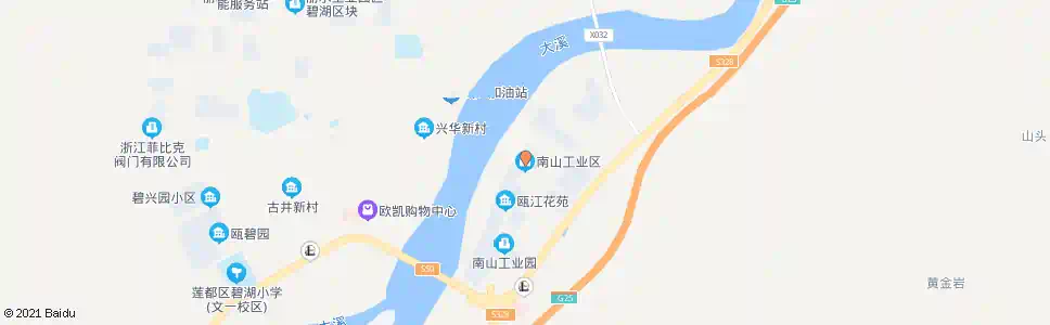 丽水南山工业区(万控电气)_公交站地图_丽水公交_妙搜公交查询2025