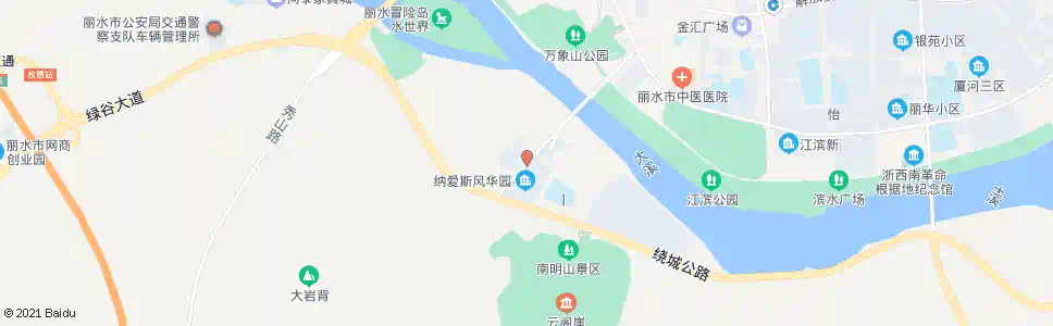 丽水水南村_公交站地图_丽水公交_妙搜公交查询2025
