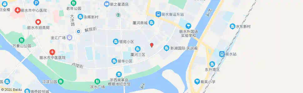 丽水江滨小区南_公交站地图_丽水公交_妙搜公交查询2025