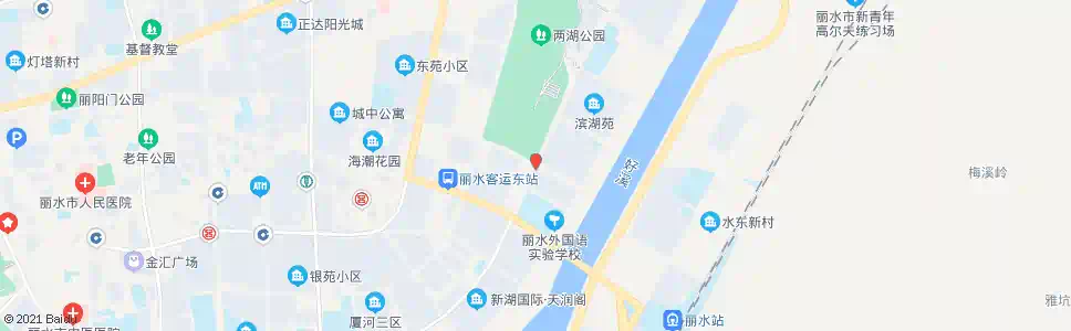 丽水蔚蓝水岸西_公交站地图_丽水公交_妙搜公交查询2025