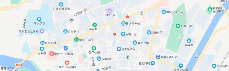 丽水万松梅松花苑_公交站地图_丽水公交_妙搜公交查询2025