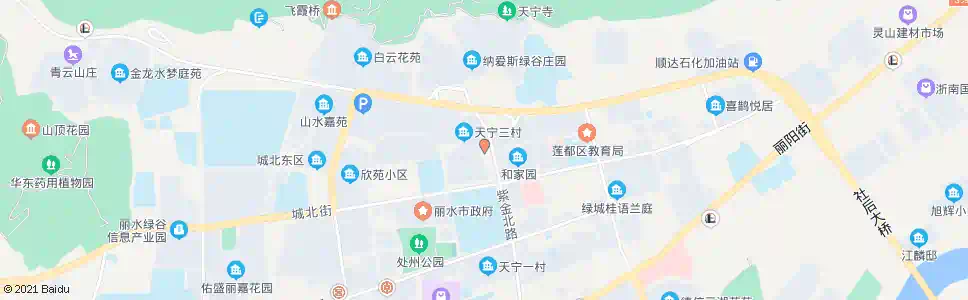 丽水公交紫金北站_公交站地图_丽水公交_妙搜公交查询2025