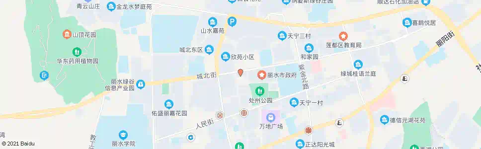 丽水市档案馆_公交站地图_丽水公交_妙搜公交查询2025
