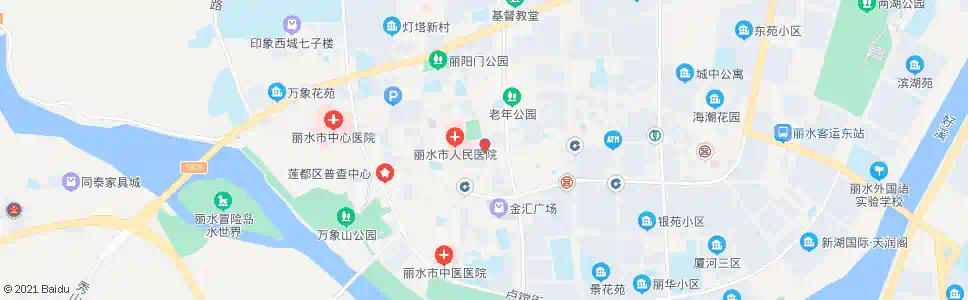 丽水中东路口_公交站地图_丽水公交_妙搜公交查询2025