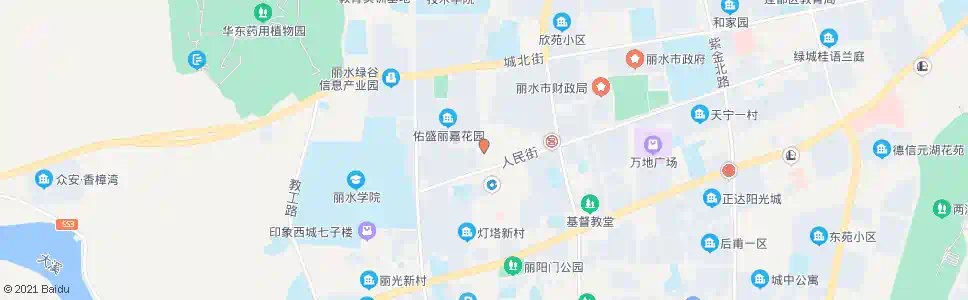 丽水灯塔村_公交站地图_丽水公交_妙搜公交查询2025