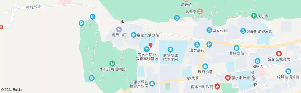 丽水丽水职高_公交站地图_丽水公交_妙搜公交查询2025