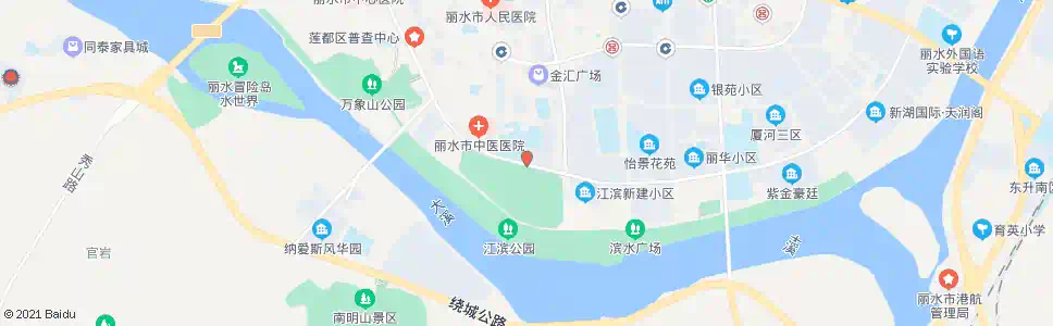 丽水处州中学南_公交站地图_丽水公交_妙搜公交查询2025