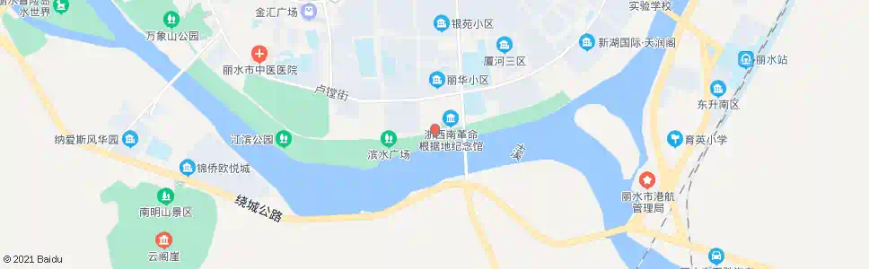 丽水老年干部活动中心_公交站地图_丽水公交_妙搜公交查询2025