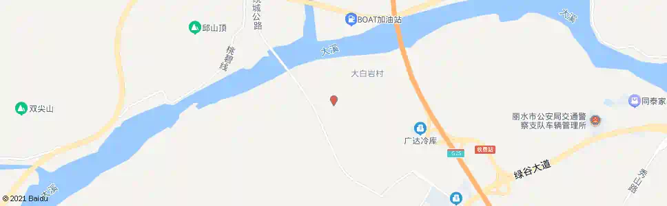 丽水白岩新村_公交站地图_丽水公交_妙搜公交查询2025
