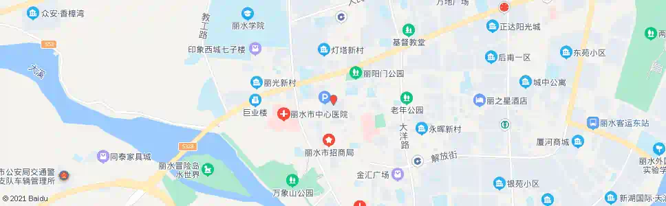丽水粮油批发市场_公交站地图_丽水公交_妙搜公交查询2025