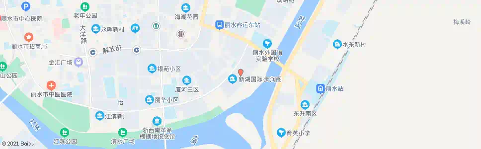 丽水新湖国际_公交站地图_丽水公交_妙搜公交查询2025