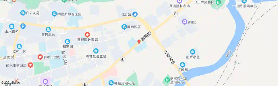 丽水丽水二中_公交站地图_丽水公交_妙搜公交查询2025