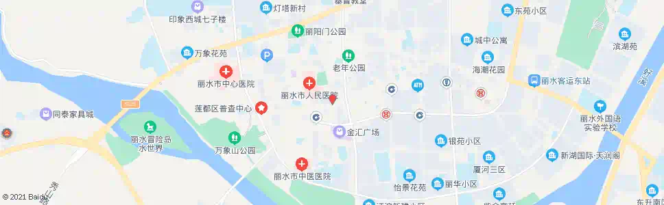丽水府前菜场_公交站地图_丽水公交_妙搜公交查询2025