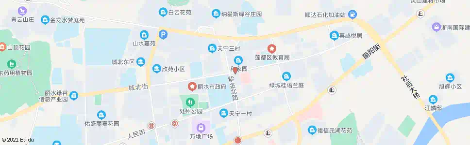 丽水市妇保院北_公交站地图_丽水公交_妙搜公交查询2025