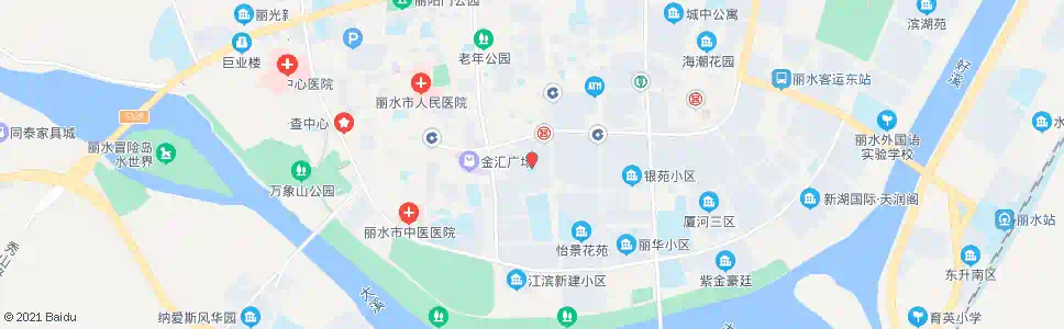 丽水大洋河小区_公交站地图_丽水公交_妙搜公交查询2025