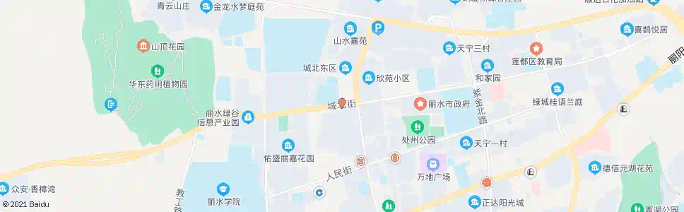 丽水莲外初中部_公交站地图_丽水公交_妙搜公交查询2025