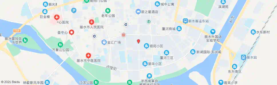 丽水华敦街路口_公交站地图_丽水公交_妙搜公交查询2025