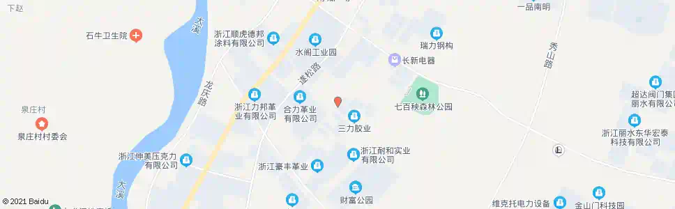 丽水佰心木业_公交站地图_丽水公交_妙搜公交查询2025