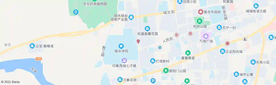 丽水灯塔四村_公交站地图_丽水公交_妙搜公交查询2025