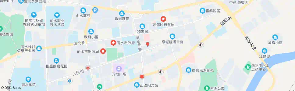 丽水市政府行政中心_公交站地图_丽水公交_妙搜公交查询2025