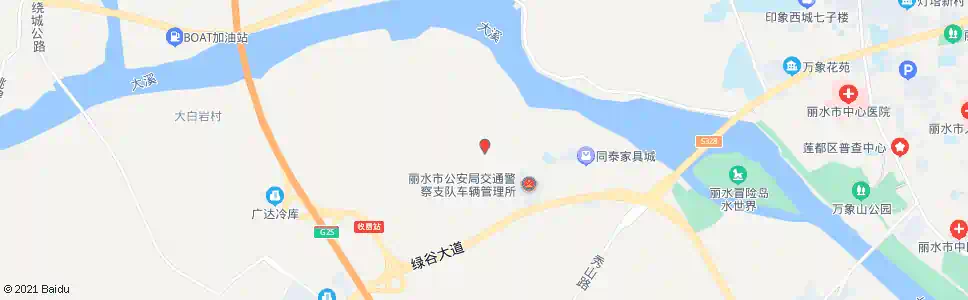 丽水大地汽校_公交站地图_丽水公交_妙搜公交查询2025