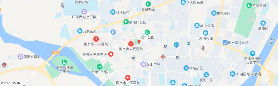 丽水纳爱斯广场(维康大药房)_公交站地图_丽水公交_妙搜公交查询2025