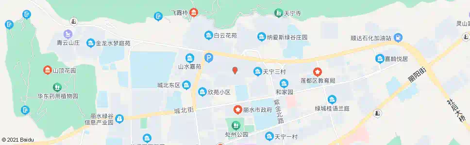 丽水水木清华苑_公交站地图_丽水公交_妙搜公交查询2025
