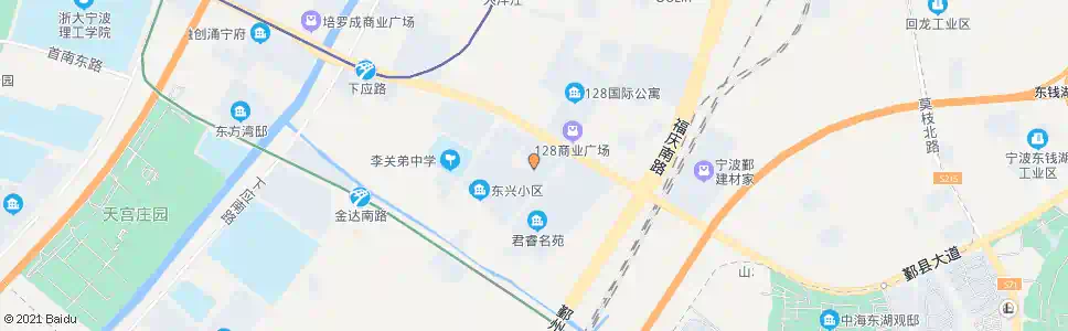 宁波东兴社区东_公交站地图_宁波公交_妙搜公交查询2025