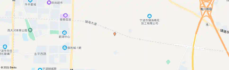 宁波少白村王家_公交站地图_宁波公交_妙搜公交查询2025