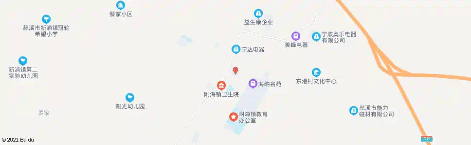 宁波附海镇政府_公交站地图_宁波公交_妙搜公交查询2025