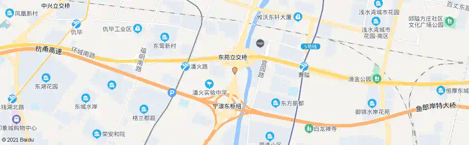 宁波东桥_公交站地图_宁波公交_妙搜公交查询2025