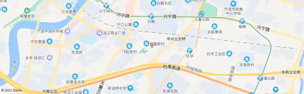 宁波甬兴新村_公交站地图_宁波公交_妙搜公交查询2025