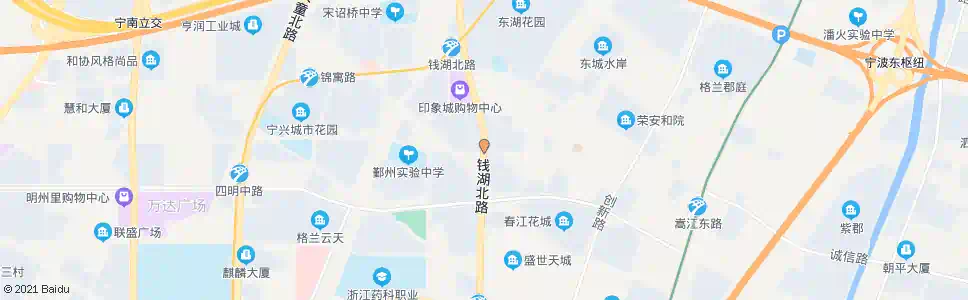 宁波东湖馨园_公交站地图_宁波公交_妙搜公交查询2025