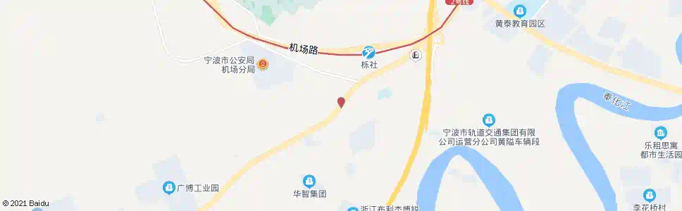 宁波栎社蒋家_公交站地图_宁波公交_妙搜公交查询2025