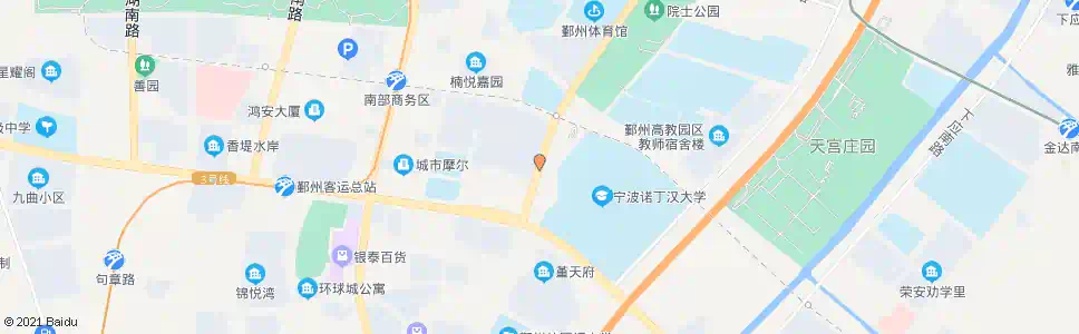 宁波雍城世家小区东_公交站地图_宁波公交_妙搜公交查询2025