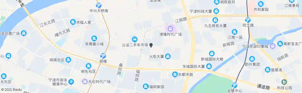 宁波银珠明园_公交站地图_宁波公交_妙搜公交查询2025