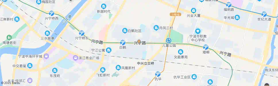 宁波紫鹃新村_公交站地图_宁波公交_妙搜公交查询2025