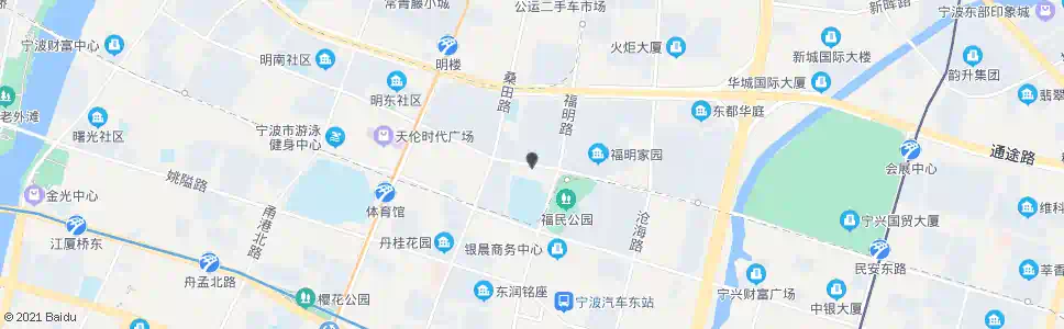 宁波东海花园_公交站地图_宁波公交_妙搜公交查询2025