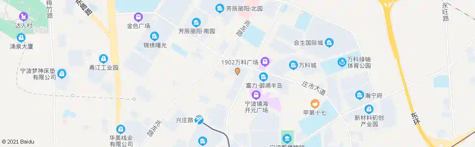 宁波庄市浅水湾小区(宁波第五医院)_公交站地图_宁波公交_妙搜公交查询2025