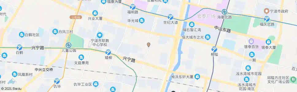 宁波沧海路百丈东路口_公交站地图_宁波公交_妙搜公交查询2025