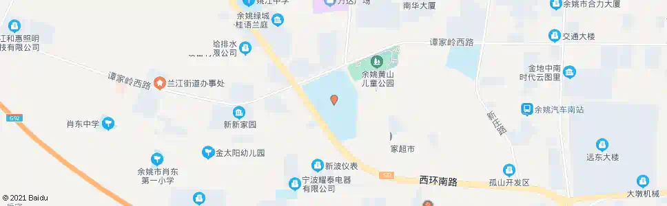 宁波余姚职成教中心(黄山西路)_公交站地图_宁波公交_妙搜公交查询2025