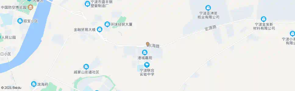 宁波小港联合实验中学_公交站地图_宁波公交_妙搜公交查询2025