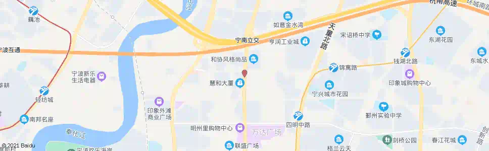 宁波宁南立交桥南_公交站地图_宁波公交_妙搜公交查询2025