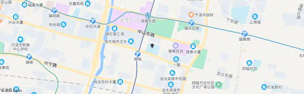 宁波效实中学东钱湖校区(郭家峙)_公交站地图_宁波公交_妙搜公交查询2025