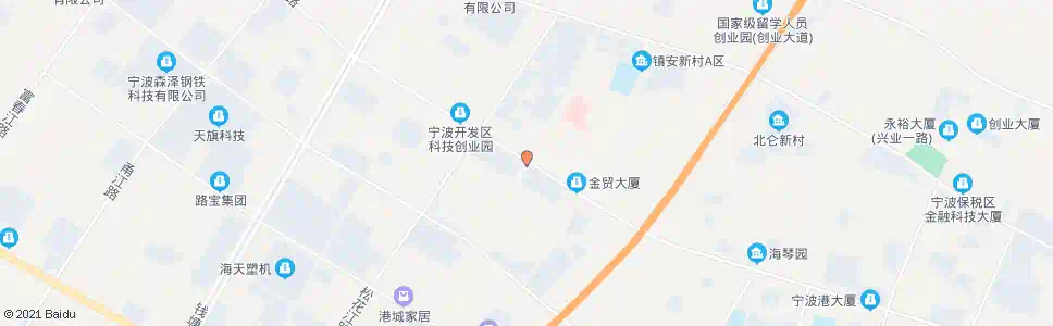 宁波凤洋二路(明州西路)_公交站地图_宁波公交_妙搜公交查询2025
