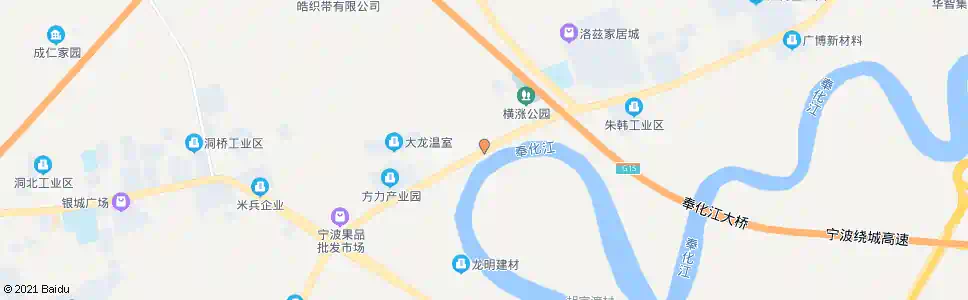 宁波横涨_公交站地图_宁波公交_妙搜公交查询2025