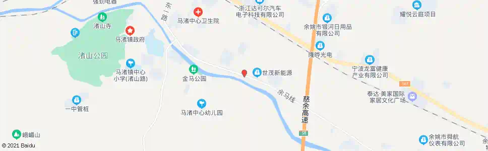 宁波大河沿(东行)_公交站地图_宁波公交_妙搜公交查询2025