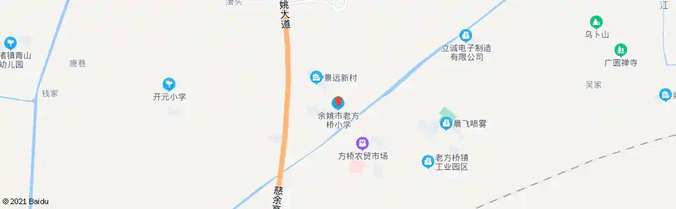 宁波西街(方桥小学)_公交站地图_宁波公交_妙搜公交查询2025