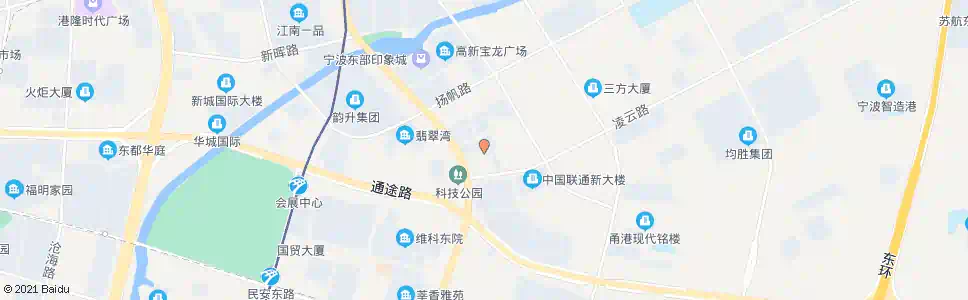 宁波创业大厦(宁波联通公司)_公交站地图_宁波公交_妙搜公交查询2025