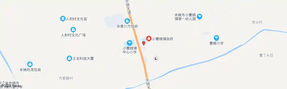 宁波小曹娥卫生院_公交站地图_宁波公交_妙搜公交查询2025